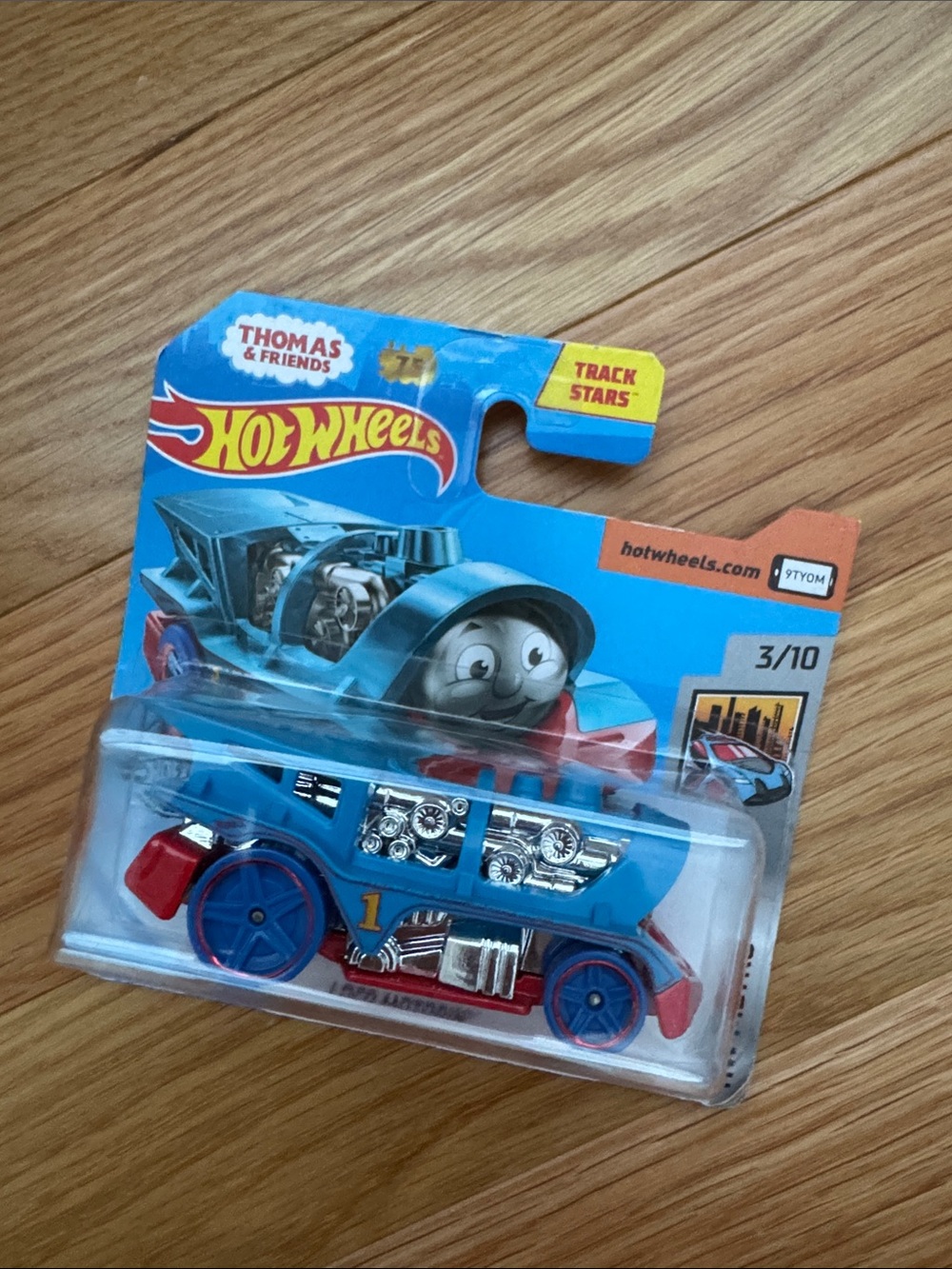 Title: NIP Hot Wheels 2020 Loco Motorin' (Thomas & Friends Blue)